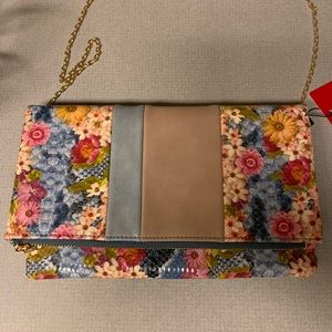 Floral Clutch NWT
